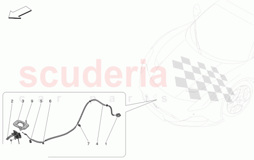 Part Diagram for Maserati 675001268