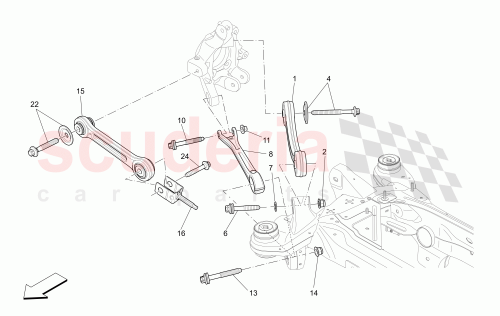 Part Diagram for Maserati 670032017