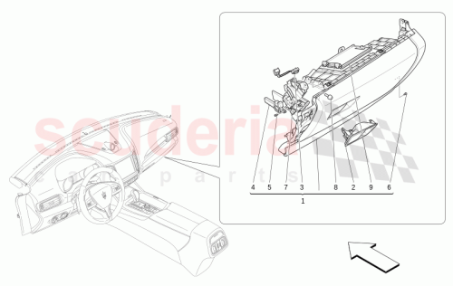 Part Diagram for Maserati U670138335