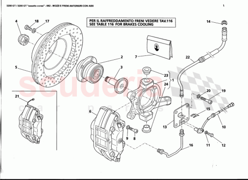 Part Diagram for Maserati 386600025