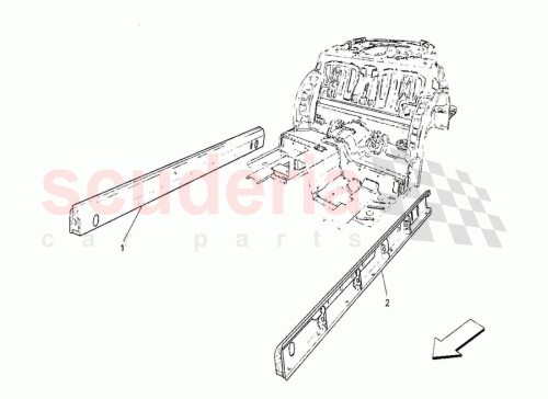 Part Diagram for Maserati 980145044