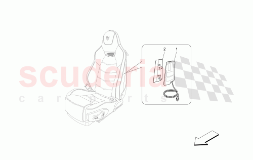 Part Diagram for Maserati 82476500