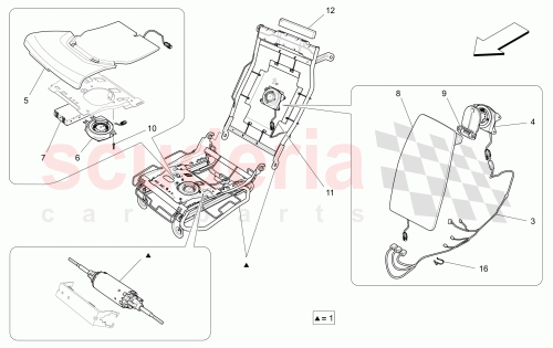 Part Diagram for Maserati 670007169