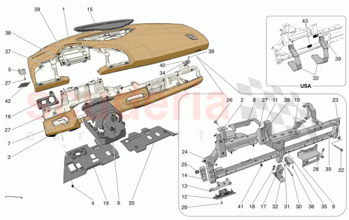 Part Diagram for Maserati 670165903
