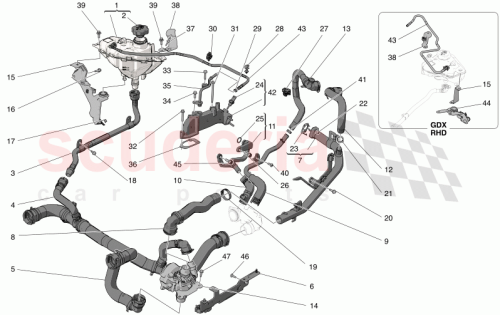 Part Diagram for Maserati 670054429