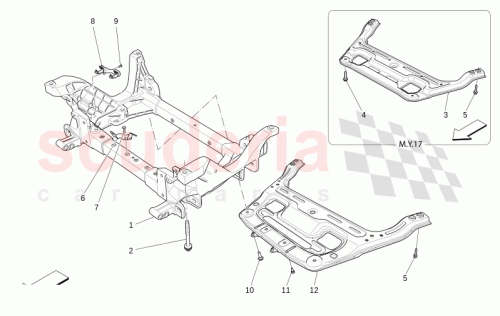 Part Diagram for Maserati 670102973