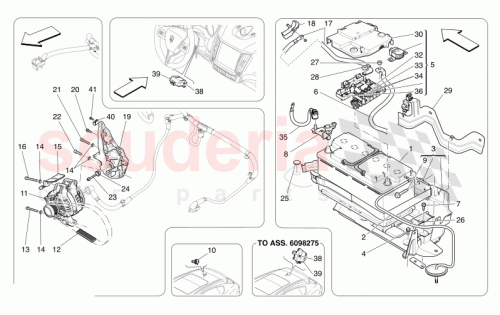 Part Diagram for Maserati 788745