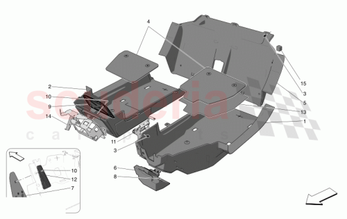 Part Diagram for Maserati 670159378