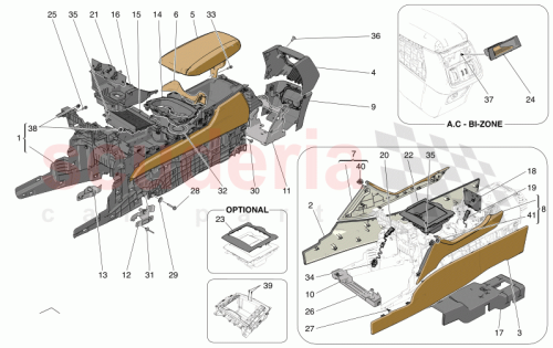 Part Diagram for Maserati 673016921