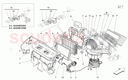Part Diagram for Maserati 673003704