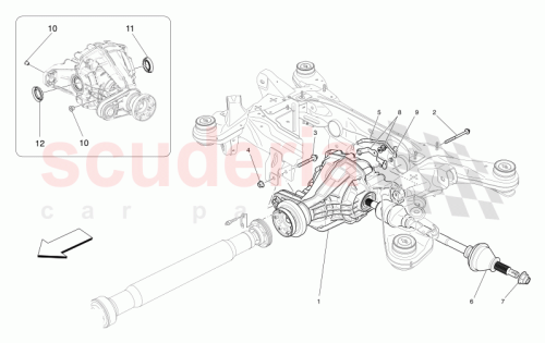 Part Diagram for Maserati 673014533