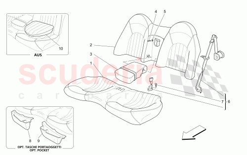 Part Diagram for Maserati 982250404