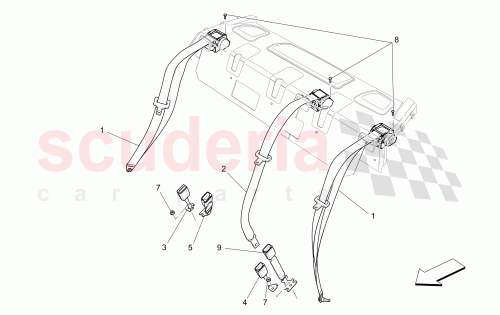 Part Diagram for Maserati 670019313