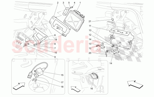 Part Diagram for Maserati 186716