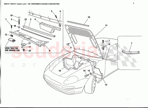 Part Diagram for Maserati 15842901