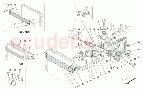 Part Diagram for Maserati 980001706