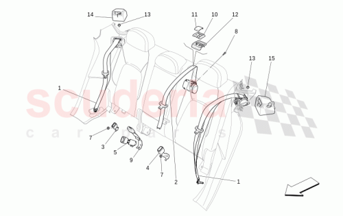 Part Diagram for Maserati 670151319