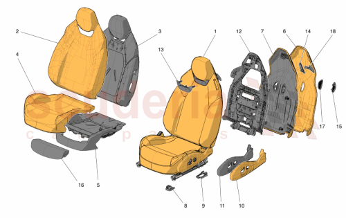Part Diagram for Maserati 670225123