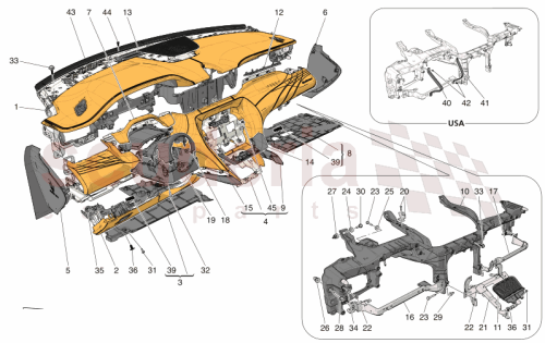 Part Diagram for Maserati 670267037