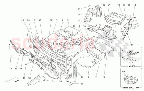 Part Diagram for Maserati 670016660
