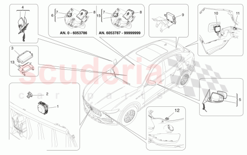 Part Diagram for Maserati 670148700