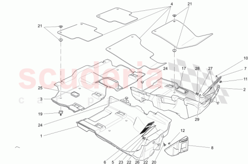 Part Diagram for Maserati 670149434