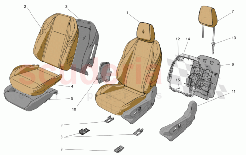 Part Diagram for Maserati 670193893