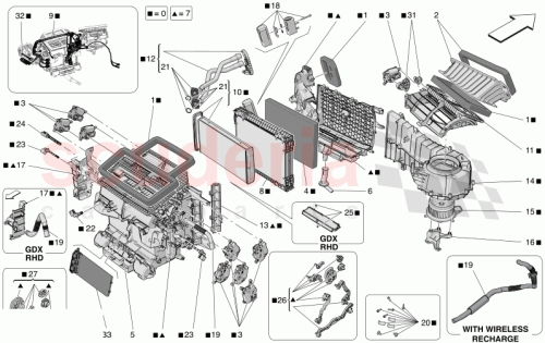 Part Diagram for Maserati 670218316