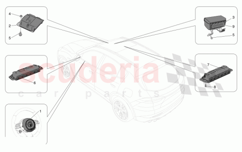 Part Diagram for Maserati 670167467