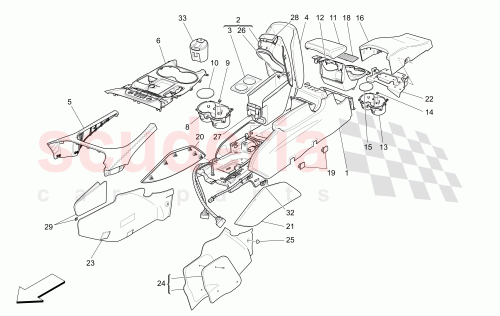 Part Diagram for Maserati 981703507