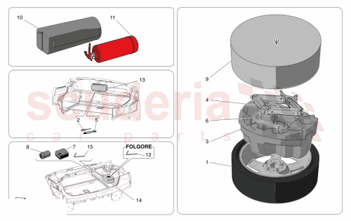Part Diagram for Maserati 675002349