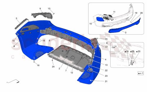 Part Diagram for Maserati 670174611