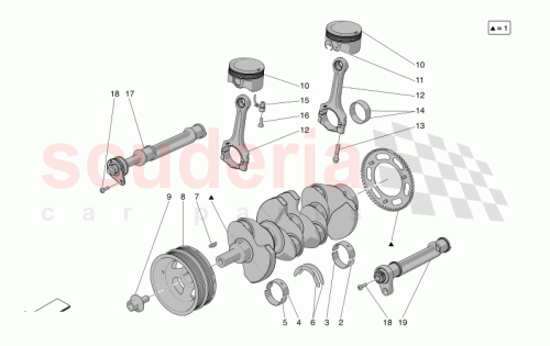 Part Diagram for Maserati 675001288