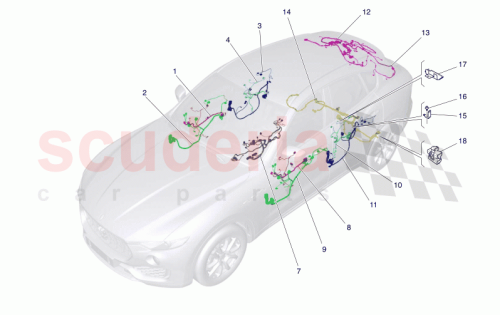 Part Diagram for Maserati 670153702