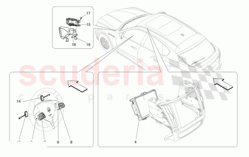 Part Diagram for Maserati 670154202
