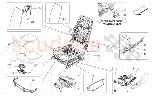 Part Diagram for Maserati 670031344