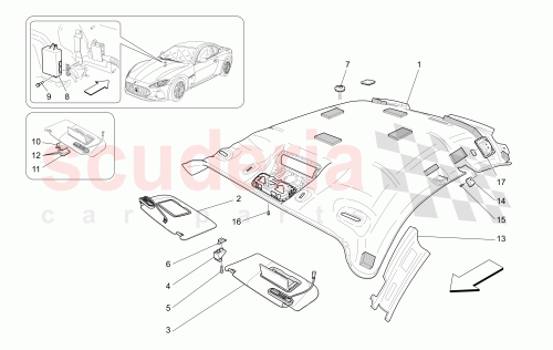 Part Diagram for Maserati 350593