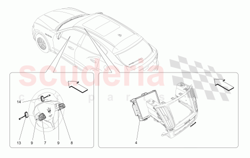 Part Diagram for Maserati 670048538
