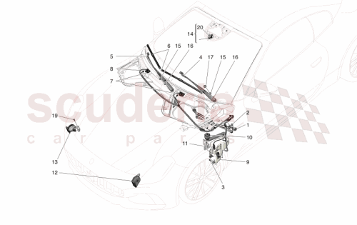 Part Diagram for Maserati 670158879