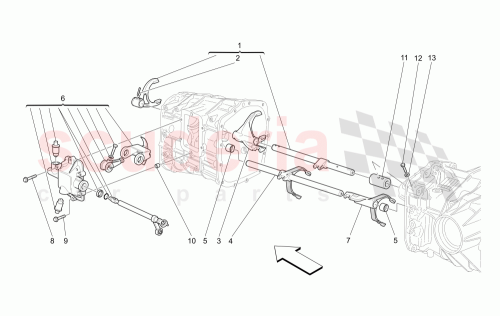 Part Diagram for Maserati 189369