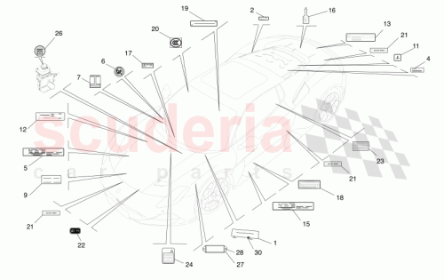 Part Diagram for Maserati 670219990