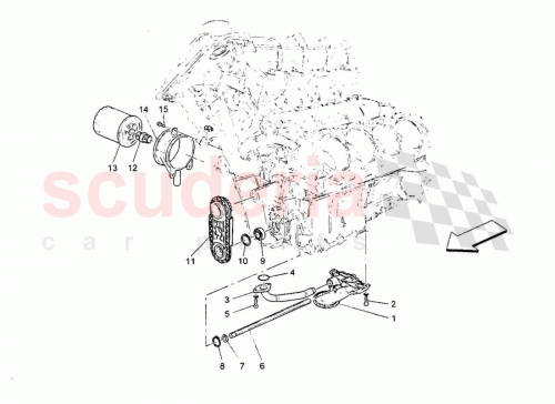 Part Diagram for Maserati 289571