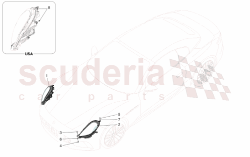 Part Diagram for Maserati 670158862