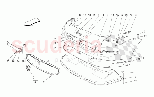 Part Diagram for Maserati 980138244