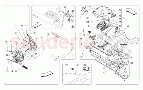 Part Diagram for Maserati 670037066