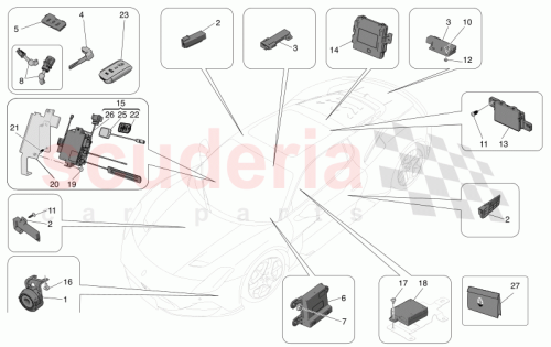 Part Diagram for Maserati 670239228
