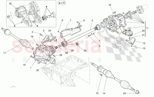 Part Diagram for Maserati 670153213