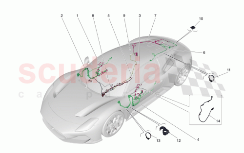 Part Diagram for Maserati 670353384