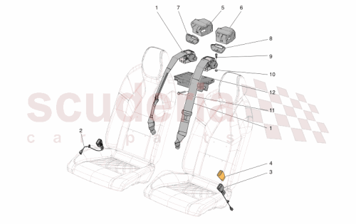 Part Diagram for Maserati 670213743