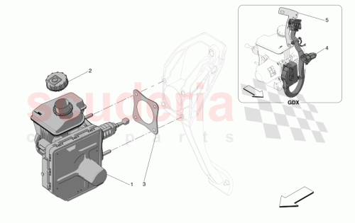 Part Diagram for Maserati 675002386